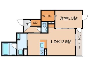 シャーメゾン岡本北の物件間取画像